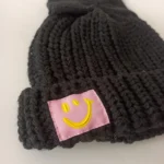 کلاه تک دخترانه پاپیونی مدل بافتنی کد 54 - تصویر 3