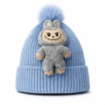 کلاه تک پسرانه خزدار لبوبو مدل بافتنی کد 55