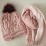 شال و کلاه زنانه خزدار مدل شیطونی کد 58 - تصویر 6