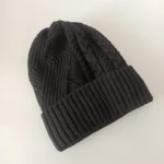 شال و کلاه مردانه خزدار رینگی مدل بافتنی کد 60 - تصویر 3