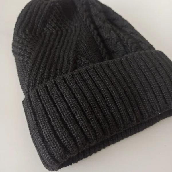 شال و کلاه مردانه خزدار رینگی مدل بافتنی کد 60 - تصویر 4