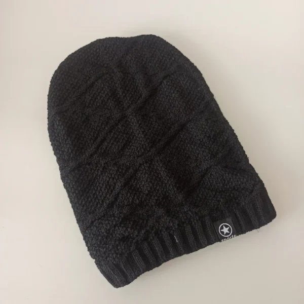 شال و کلاه مردانه خزدار رینگی مدل شیطونی کد 62 - تصویر 3