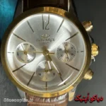 ساعت مچی زنانه اورجینال برند الگانس سه موتور بند چرم کد DO 2256 - تصویر 2