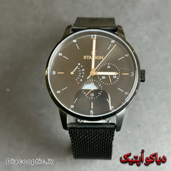 ساعت مچی مردانه اورجینال برند استاریون بند حصیری کد DO 2257 - تصویر 2