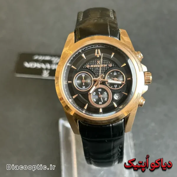 ساعت مچی زنانه اورجینال برند رمانسون سه موتور بند چرم کد DO 731 - تصویر 2