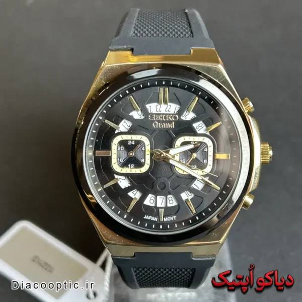 ساعت مچی مردانه اورجینال برند سیکو گرند سه موتور بند پیو کد DO 2268 - تصویر 2