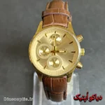 ساعت مچی زنانه برند الگانس VIP سه موتور بند چرم کد DO 2211 - تصویر 2