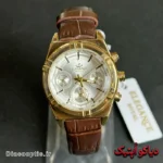 ساعت مچی زنانه اورجینال برند الگانس رویال بند چرمی کد DO 2242 - تصویر 2