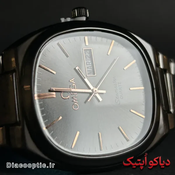 ساعت مچی مردانه برند امگا سی مستر مربع کد DO 2340 - تصویر 4