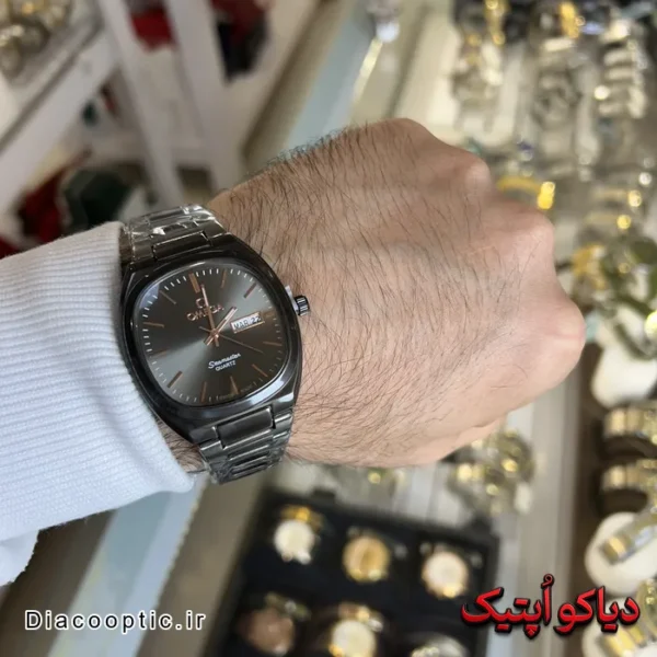 ساعت مچی مردانه برند امگا سی مستر مربع کد DO 2340 - تصویر 6