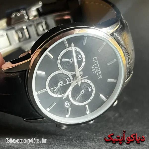 ساعت مچی زنانه برند سیتیزن بند چرم مدل DO 2000 - تصویر 2