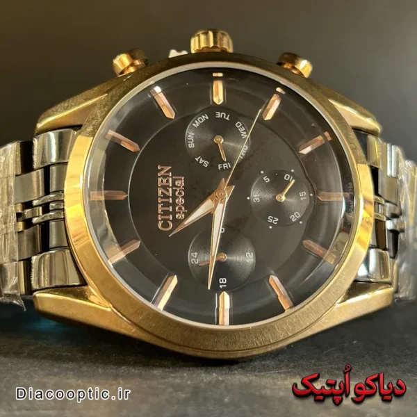 ساعت مچی مردانه اورجینال برند سیتیزن سه موتور کد DO 2042 - تصویر 2