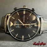 ساعت مچی مردانه اورجینال برند امپریو آرمانی بند چرمی سه موتور کد DO 2051 - تصویر 2