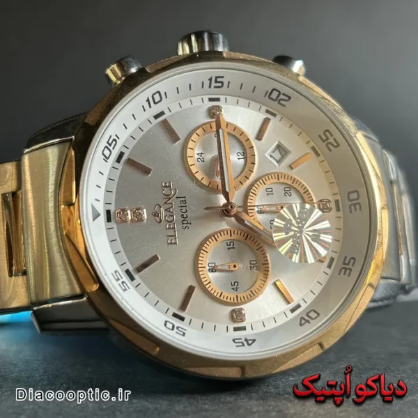 ساعت مچی مردانه اورجینال برند الگانس سه موتور کد DO 2057 - تصویر 2