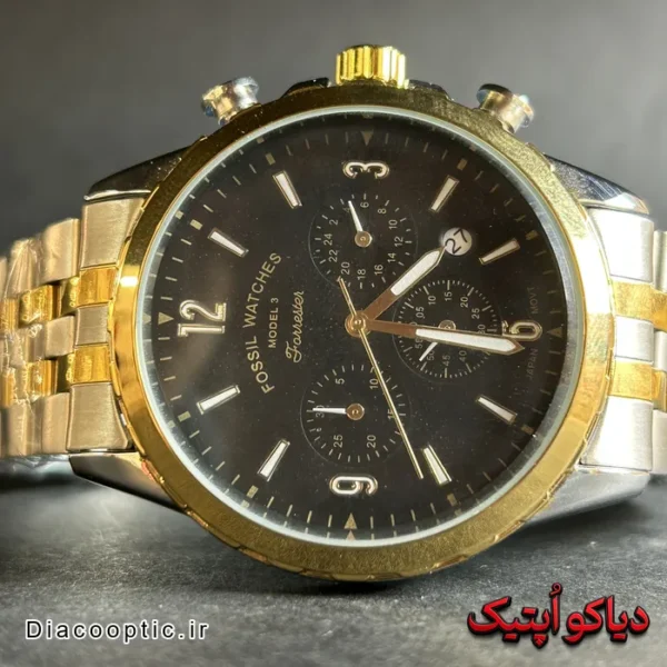 ساعت مچی مردانه اورجینال برند فسیل سه موتور کد DO 2063 - تصویر 2