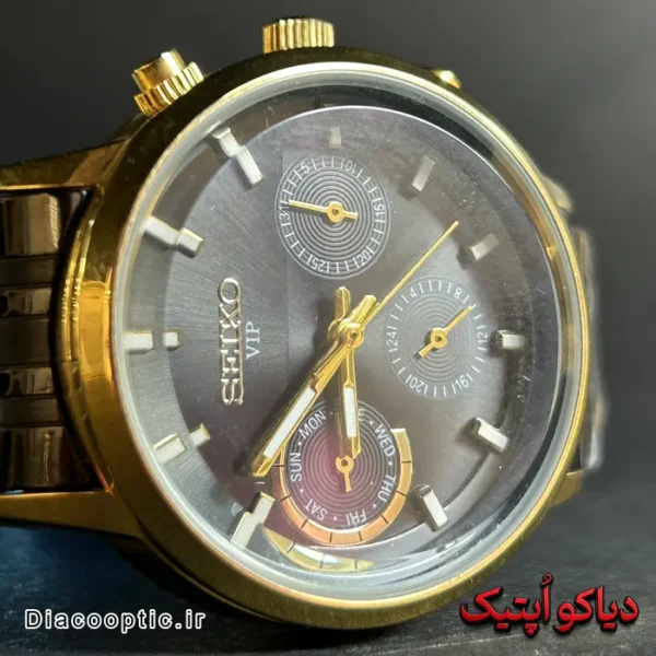 ساعت مچی مردانه اورجینال برند سیکو پلاس سه موتور کد DO 1293 - تصویر 2