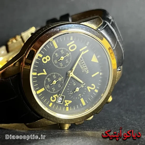 ساعت مچی زنانه برند سیتیزن بند چرم مدل DO 1417 - تصویر 2