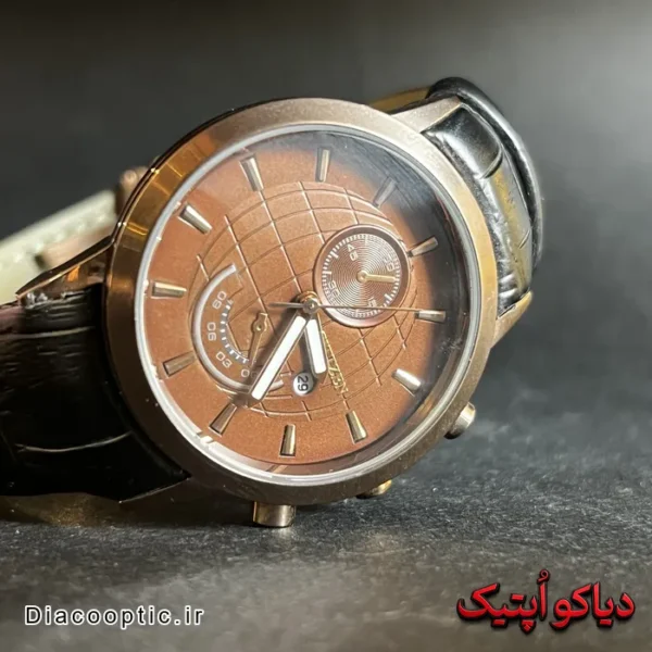 ساعت مچی زنانه برند سیتیزن بند چرم موتور ژاپن مدل DO 2002 - تصویر 2