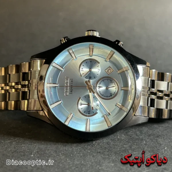 ساعت مچی مردانه اورجینال برند سیتیزن سه موتور کد DO 2048 - تصویر 3