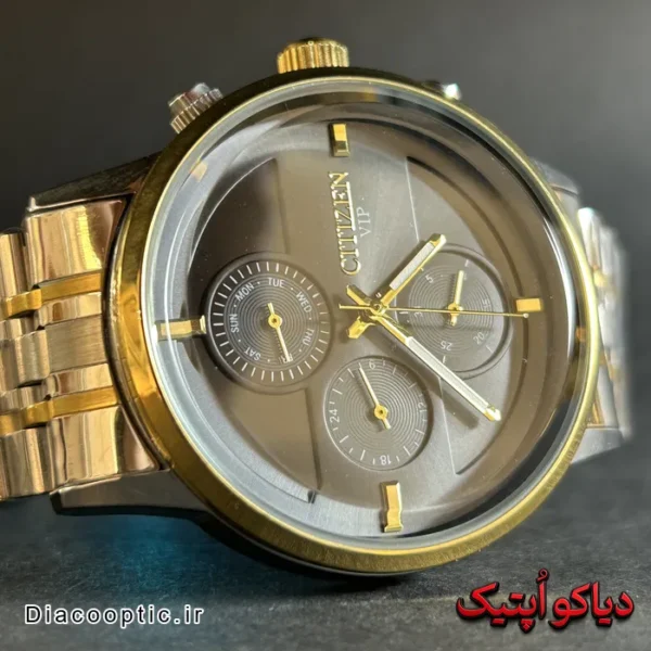 ساعت مچی مردانه اورجینال برند سیتیزن سه موتور کد DO 798 - تصویر 2