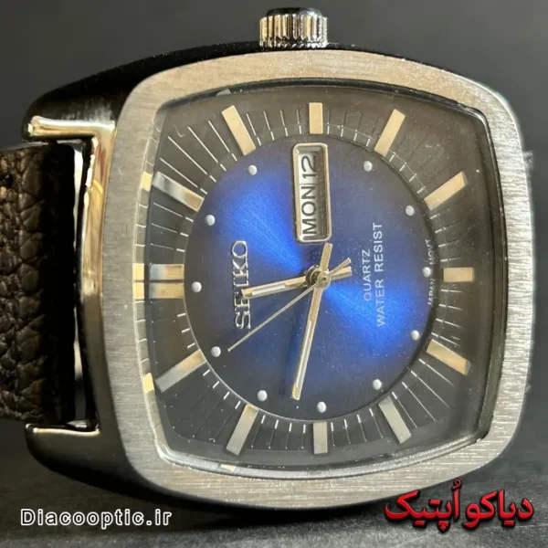 ساعت مچی مردانه اورجینال برند سیکو بند چرمی کد DO 2071 - تصویر 2