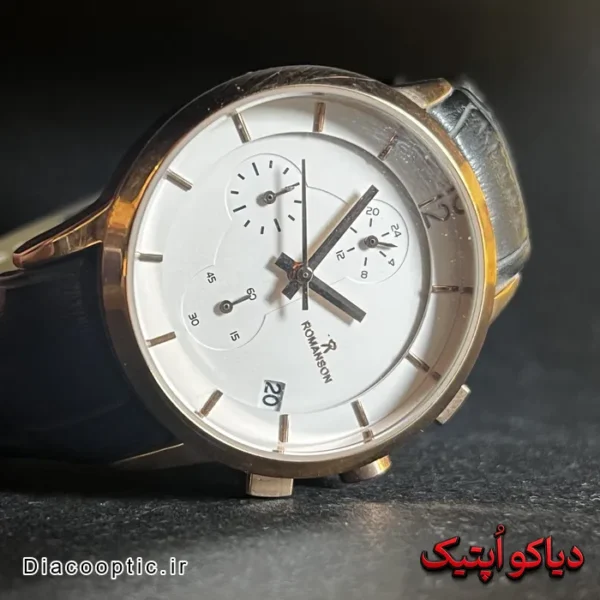 ساعت مچی زنانه برند رمانسون بند چرم سه موتور مدل DO 1410 - تصویر 2