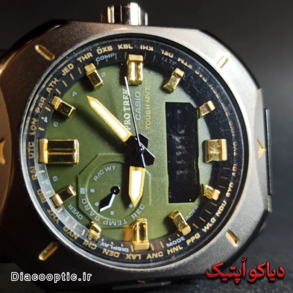 ساعت مچی مردانه دیجیتالی برند کاسیو بند پیو کد DO2139 - تصویر 3