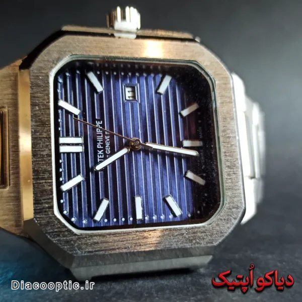 ساعت مچی مردانه برند پتک فیلیپ مربعی کد DO2134 - تصویر 2