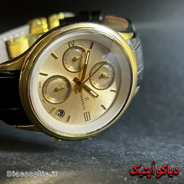 ساعت مچی زنانه برند رمانسون بند چرم مدل DO 1411 - تصویر 2