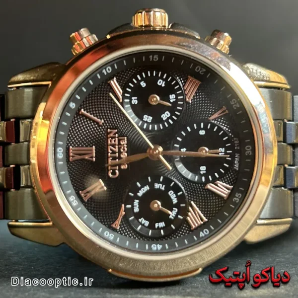 ساعت مچی زنانه اورجینال برند سیتیزن سه موتور کد DO 2206 - تصویر 2