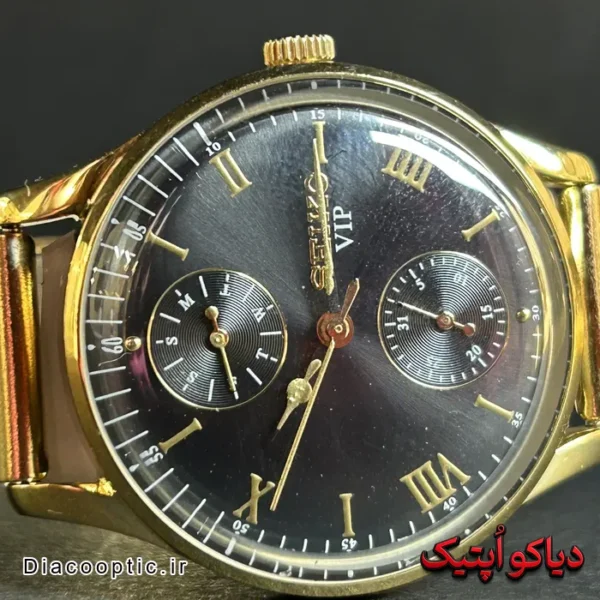 ساعت مچی زنانه اورجینال برند سیکو VIP سه موتور کد DO 2214 - تصویر 2