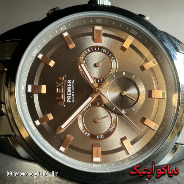 ساعت مچی مردانه اورجینال برند الکسا سه موتور کد DO 2231 - تصویر 2