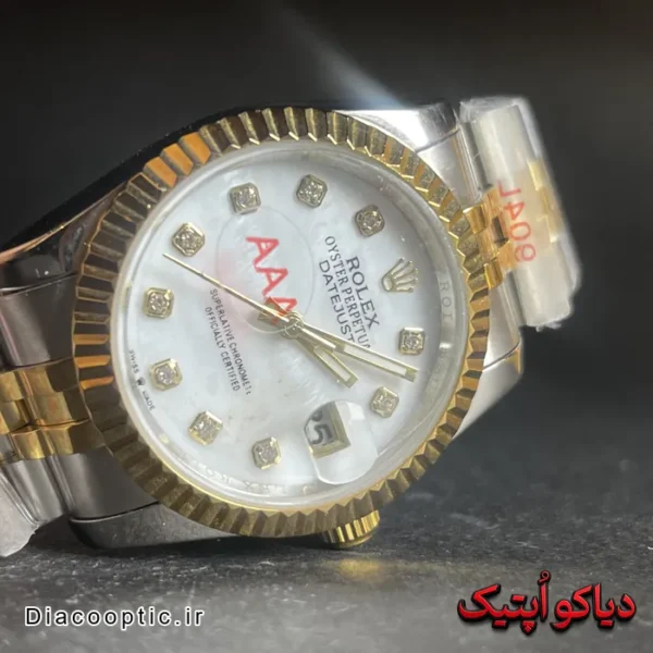 ساعت مچی اورجینال مردانه برند رولکس موتور ژاپن مدل DO 87 - تصویر 5