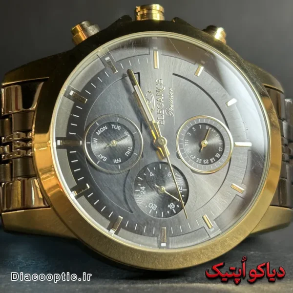 ساعت مچی مردانه اورجینال برند الگانس سه موتور کد DO 2263 - تصویر 3