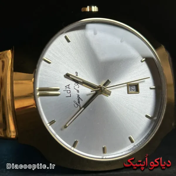 ساعت مچی مردانه اورجینال برند LDA تخم مرغی کد DO 2266 - تصویر 3