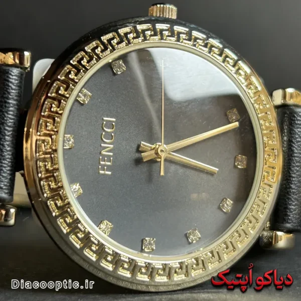ساعت مچی زنانه برند فنسی بند چرم کد DO 2312 - تصویر 3