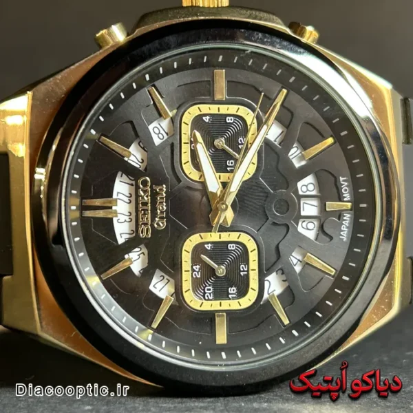 ساعت مچی مردانه اورجینال برند سیکو گرند سه موتور بند پیو کد DO 2268 - تصویر 7