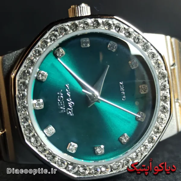 ساعت مچی زنانه اورجینال برند مگا الگانس چند ضلعی کد DO 877 - تصویر 3