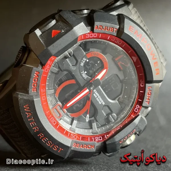 ساعت مچی مردانه برند جیشاک امپاور دو زمانه مدل DO 1941 - تصویر 2