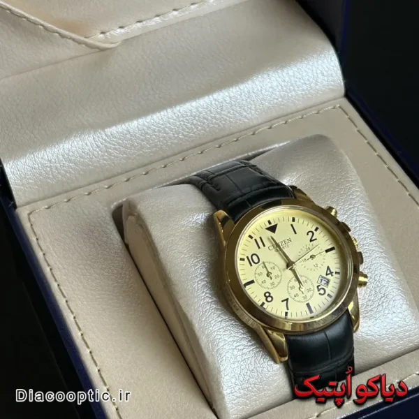 ساعت مچی زنانه برند سیتیزن بند چرمی کد DO 1204 - تصویر 3