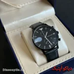 ساعت مچی مردانه اورجینال برند امپریو آرمانی بند چرمی سه موتور کد DO 2051 - تصویر 3