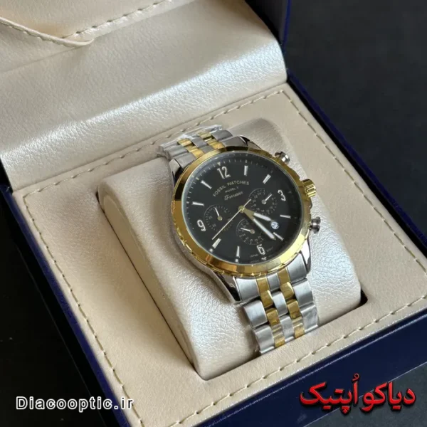 ساعت مچی مردانه اورجینال برند فسیل سه موتور کد DO 2063 - تصویر 3