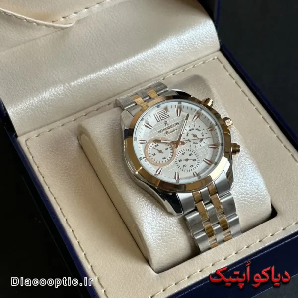 ساعت مچی مردانه اورجینال برند رومانسون سه موتور کد DO 2065 - تصویر 3