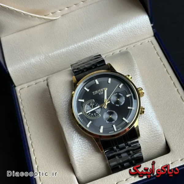 ساعت مچی مردانه اورجینال برند سیکو پلاس سه موتور کد DO 1293 - تصویر 3