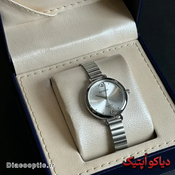 ساعت مچی زنانه برند کوشی گرد کد DO 2021 - تصویر 3