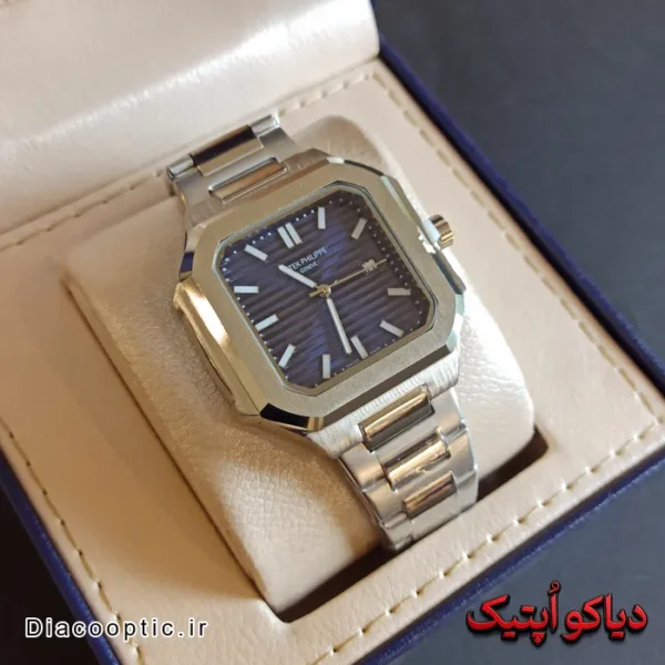 ساعت مچی مردانه برند پتک فیلیپ مربعی کد DO2134 - تصویر 3