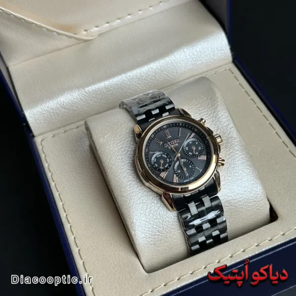 ساعت مچی زنانه اورجینال برند سیتیزن سه موتور کد DO 2206 - تصویر 3