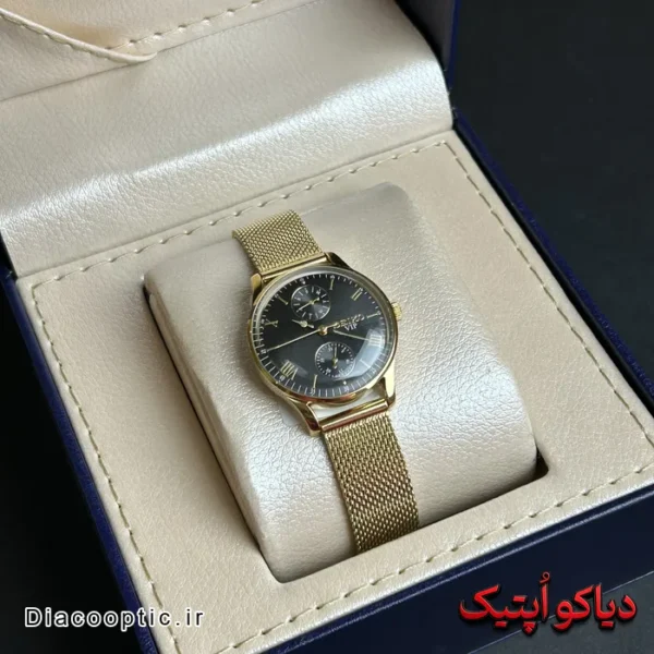 ساعت مچی زنانه اورجینال برند سیکو VIP سه موتور کد DO 2214 - تصویر 3