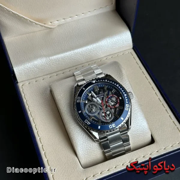 ساعت مچی مردانه اورجینال برند فروچی سه موتور کد DO 2224 - تصویر 3