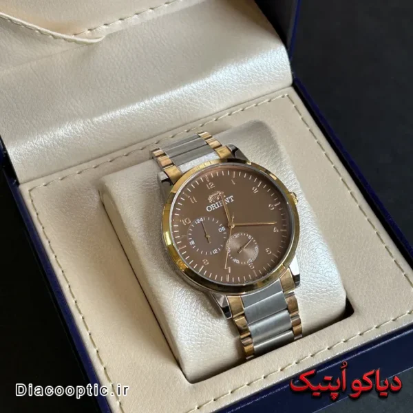 ساعت مچی مردانه ا‌ورجینال برند اورینت زیر ثانیه کد DO 1072 - تصویر 3